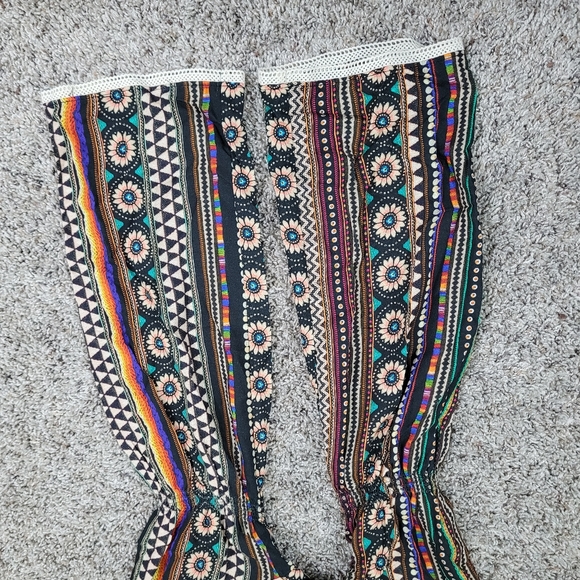 FARM Rio Sample Black Motif Tiered Maxi Dress - Picture 5 of 6